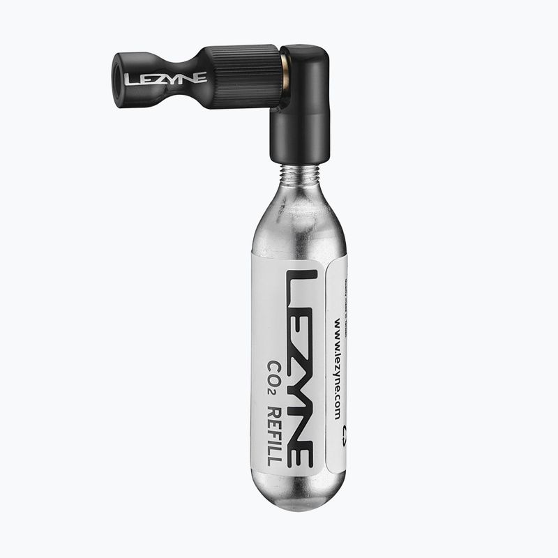 Lezyne TRIGGER DRIVE CO2 dviračių pripūtimo aparatas su kasete + 1x kasetė juoda LZN-1-C2-TRDR-V104 3