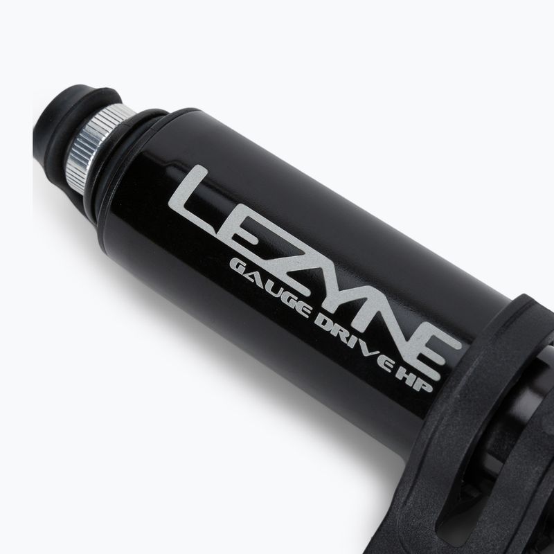 Lezyne GAUGE DRIVE HP M ABS 120psi dviračių siurblys su manometru, juodas LZN-1-MP-GDHP-V1M04 3
