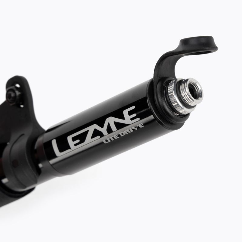 Lezyne LITE DRIVE HP M ABS 160psi dviračių siurblys juodas LZN-1-MP-LTDR-V1M04 5