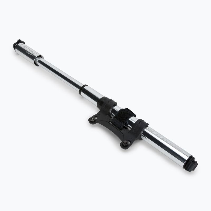 Lezyne LITE DRIVE HP M ABS 160psi sidabrinis dviračių siurblys LZN-1-MP-LTDR-V1M06 2