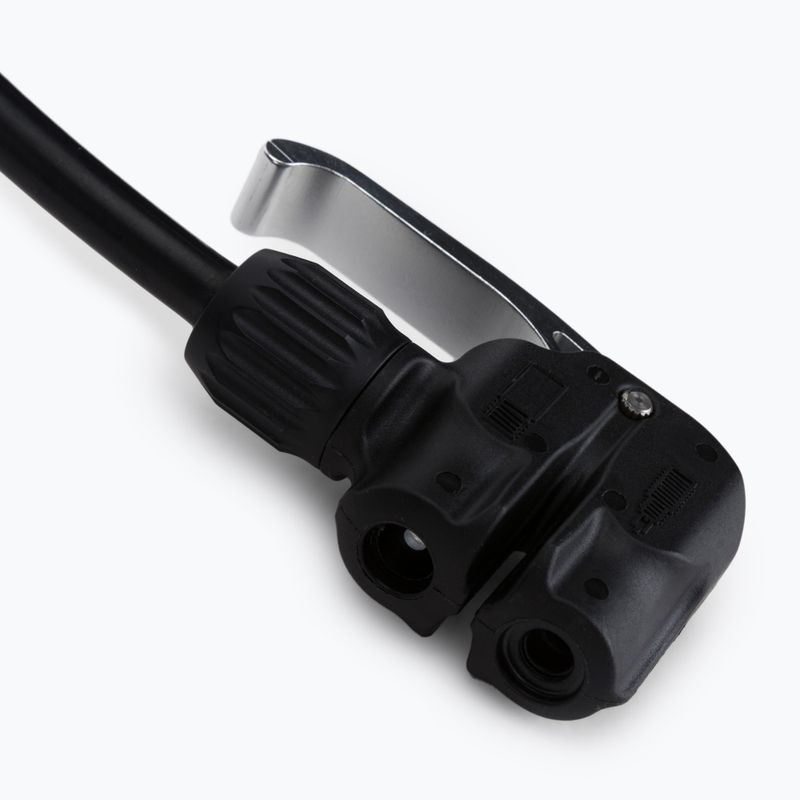 Lezyne MACRO FLOOR DV DUAL VALVE HEAD 220psi dviračių siurblys juodas LZN-1-FP-MAFL-V204 6