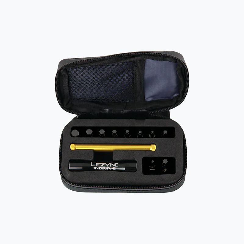 Lezyne T-Drive juodai auksinis dviračio raktas 1-MT-TDR-V104T12
