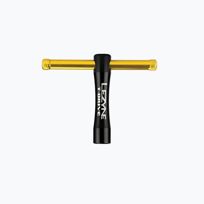 Lezyne T-Drive juodai auksinis dviračio raktas 1-MT-TDR-V104T12 2