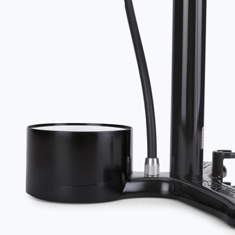 Lezyne STEEL FLOOR DRIVE ABS-1 PRO CHUCK 220psi dviračių siurblys juodas LZN-1-FP-SFLDR-V704 4