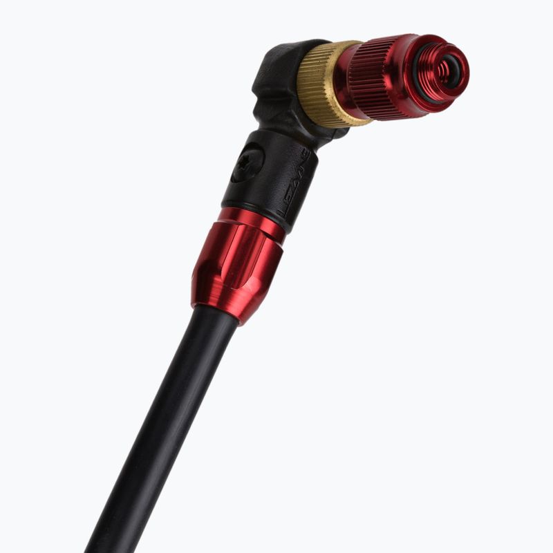 Lezyne STEEL FLOOR DRIVE ABS-1 PRO CHUCK 220psi dviračių siurblys juodas LZN-1-FP-SFLDR-V704 5