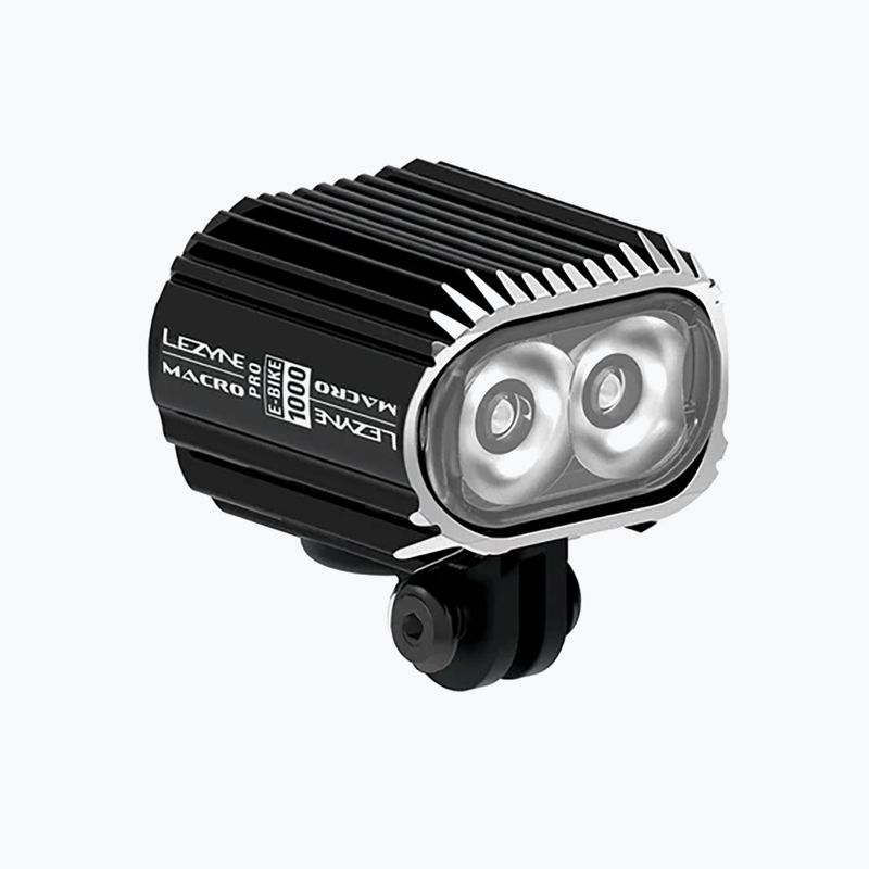Priekinis dviračio žibintas Lezyne E-Bike Macro Drive 1000 black