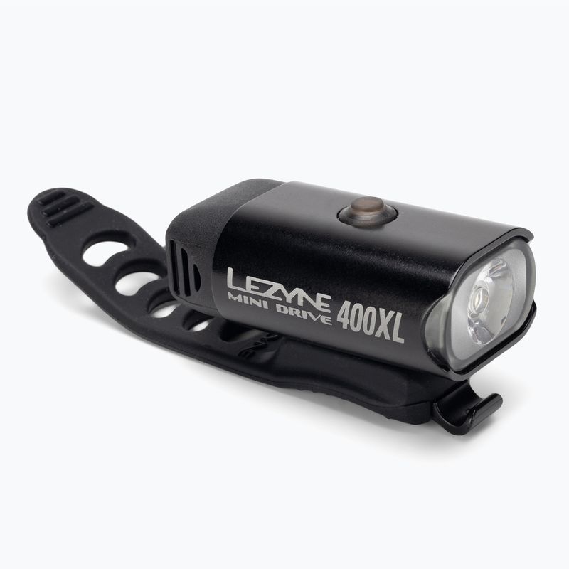 Lezyne dviračių žibintų rinkinys MINI DRIVE 400, FEMTO DRIVE, usb juodas LZN-1-LED-24P-V304