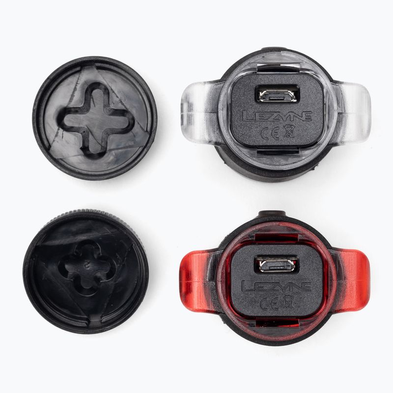 Lezyne dviračių žibintų komplektas LED FEMTO DRIVE USB PAIR juodas LZN-1-LED-31P-V104 3