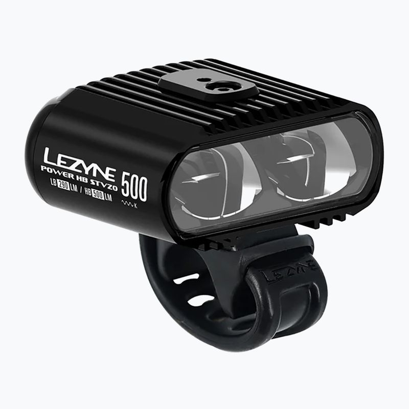 Priekinė dviračio lemputė Lezyne Power HB Drive Stvzo 500 Loaded black