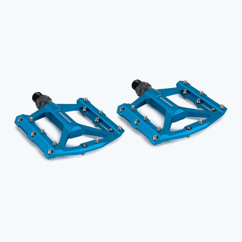 Exustar mėlyni dviračio pedalai PB557 2