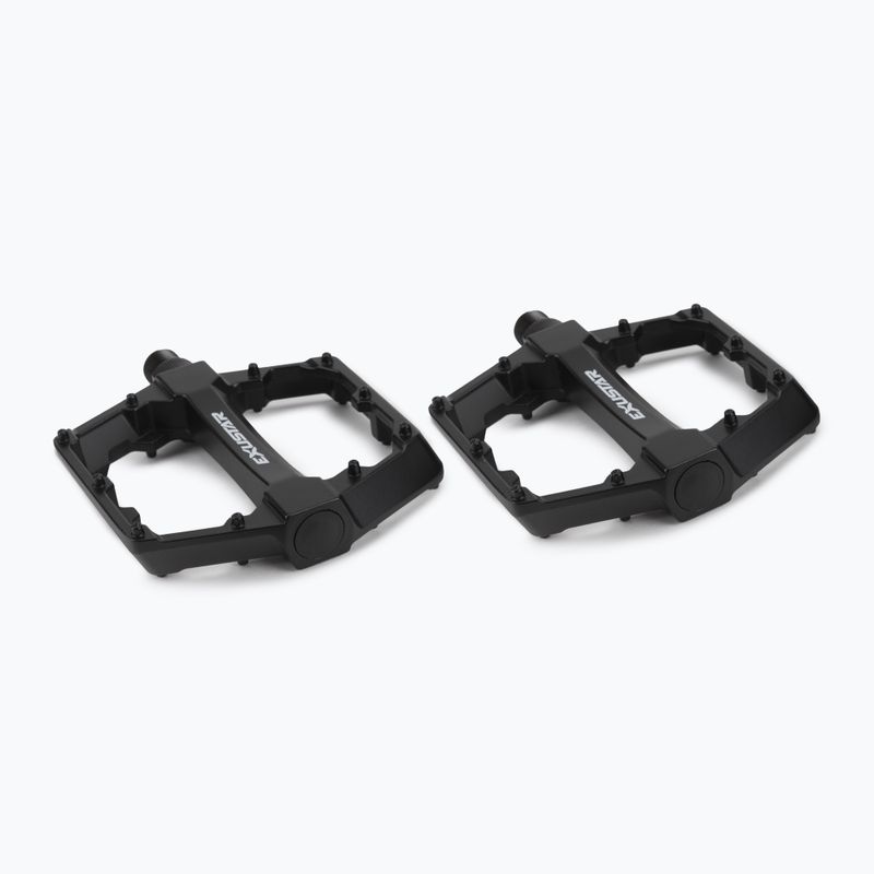 Exustar dviračio pedalai juodi PB70 2
