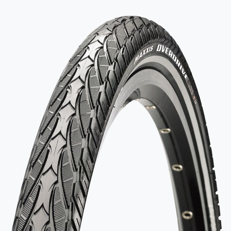 Maxxis Overdrive 27TPI Maxxprotect vielinė dviračio padanga juoda