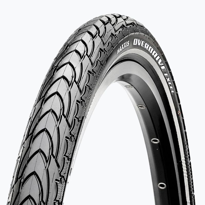 Maxxis Overdrive Excel Silkshield vielinė dviračio padanga juoda ETB96137000 3