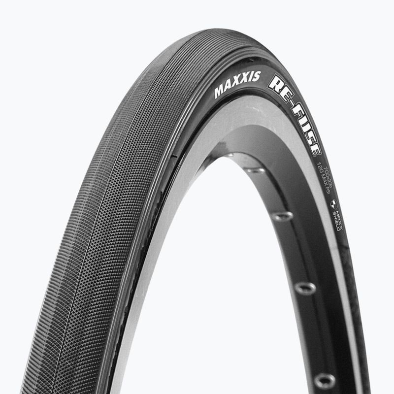 Maxxis Re-Fuse 60TPI Maxxshield įtempiama dviračio padanga juoda TR-MX399