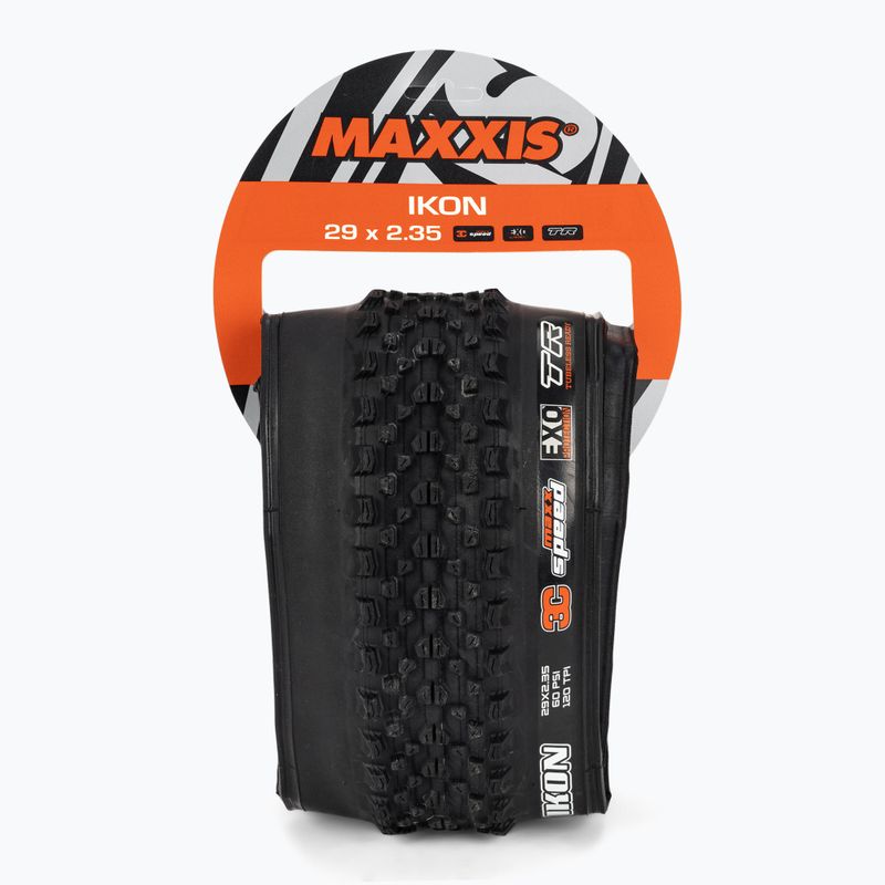 Maxxis Ikon Kevlar 3Cs/Exo/Tr dviračio padanga juoda ETB96731100 2