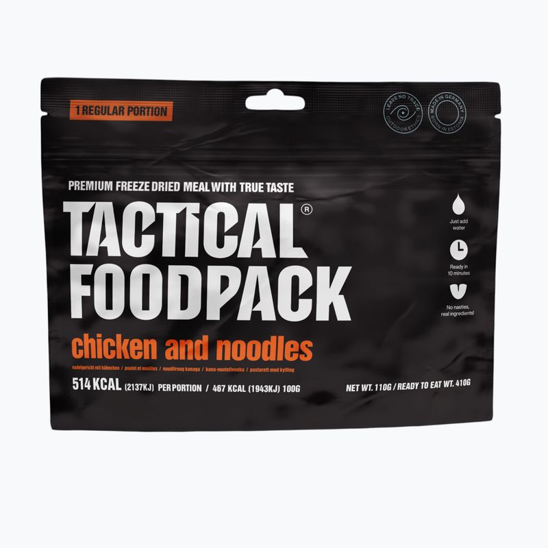 Liofilizuotas maistas Tactical Foodpack Vištiena su makaronais 410 g 2