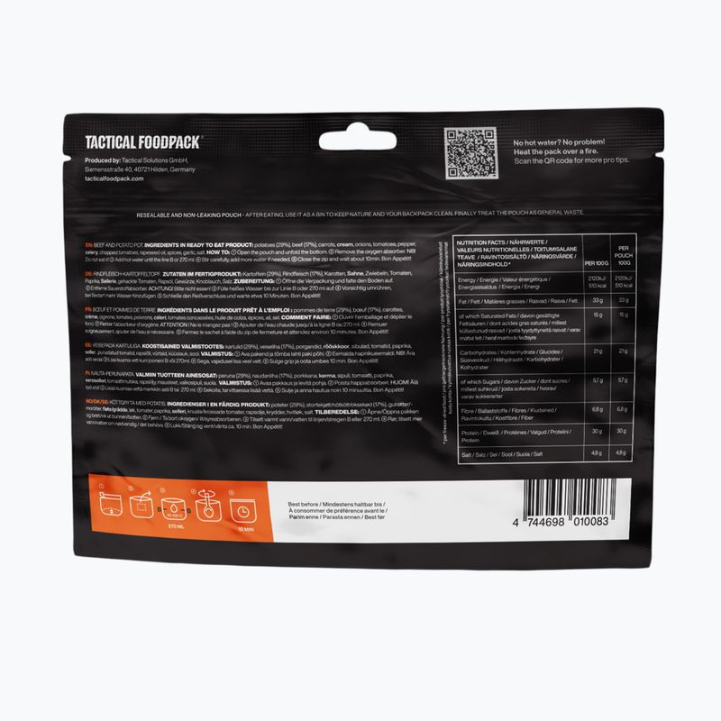 Liofilizuotas maistas Tactical Foodpack Beef and Potato Pot 100 g 3