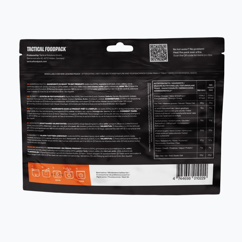 Liofilizuotas maistas "Tactical Foodpack Mushroom Risotto" 420 g 3