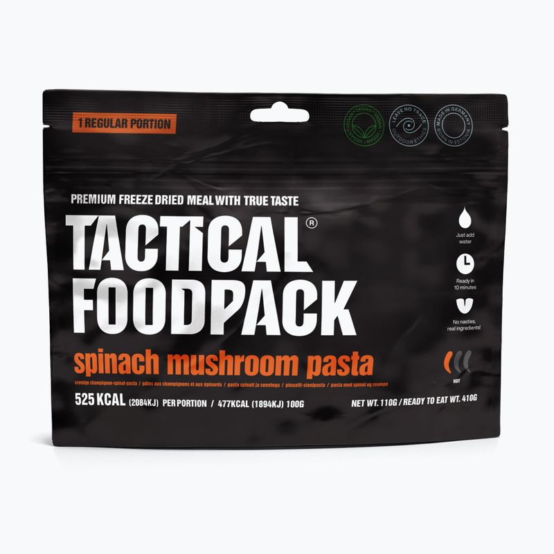 Liofilizuotas maistas Tactical Foodpack Spinach Mushroom Pasta Vege 110 g 2