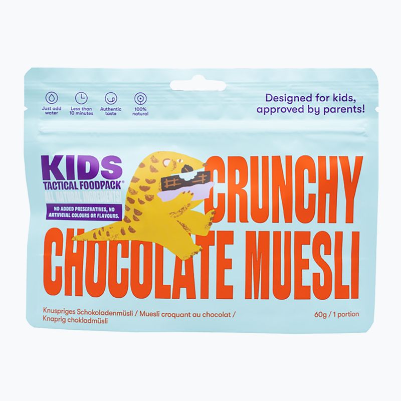Liofilizuotas maistas Tactical Foodpack Kids Crunchy Chocolate Muesli 60 g