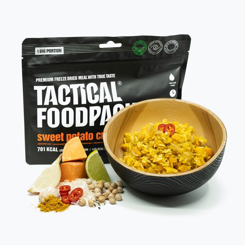 Liofilizuotas maistas Tactical Foodpack Sweet Potato Curry Vege 415 g
