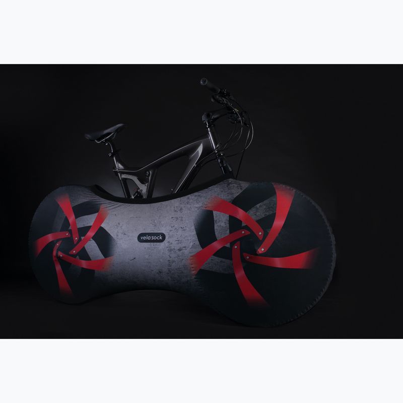 Dviračio transportavimo dėklas Velosock Firebird rowerowy na koła firebird 4