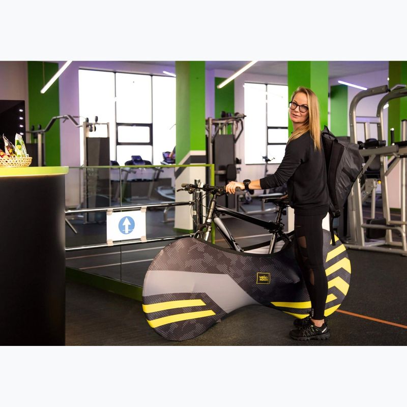 Dviračio ratų užvalkalas VELOSOCK Yellow Lines 3