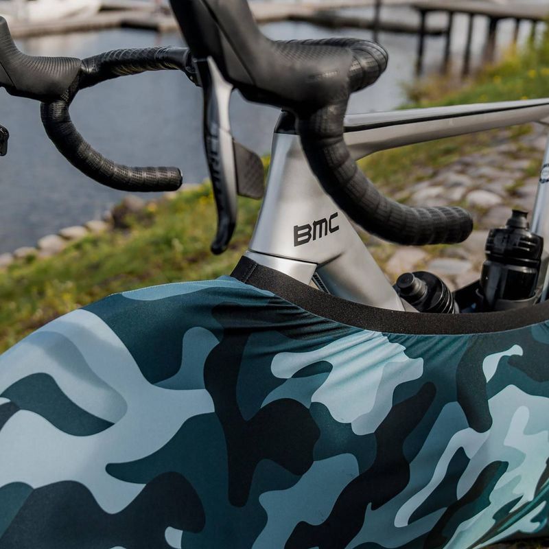 Dviračio ratų užvalkalas VELOSOCK Camo Black 4