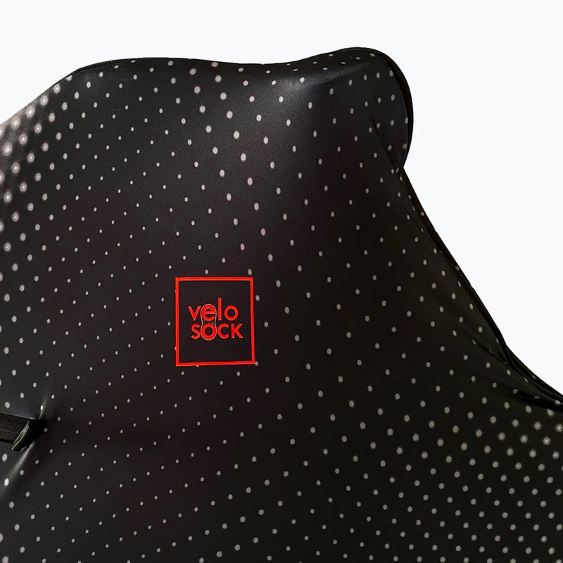 Dviračio transportavimo dėklas VELOSOCK Carbon Black MTB WR 3