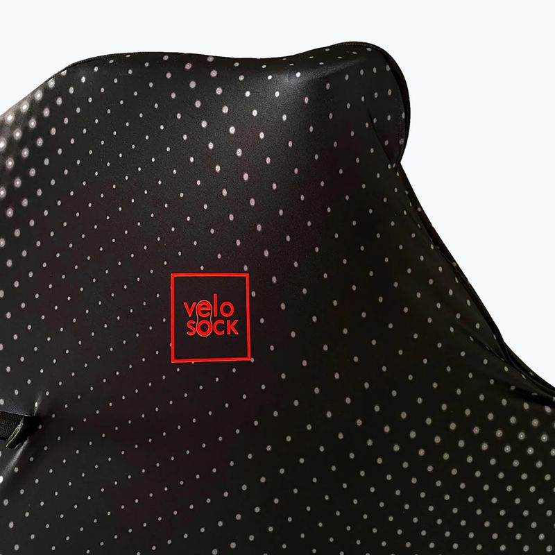 Dviračio transportavimo dėklas VELOSOCK Carbon Black Road ST 5