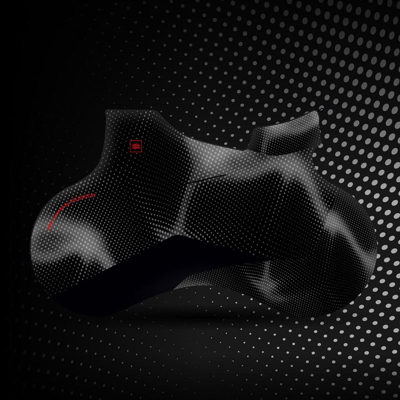 Dviračio transportavimo dėklas VELOSOCK Carbon Black Road ST 10