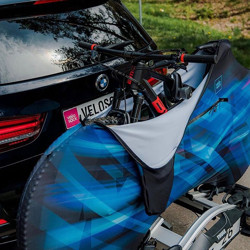 Dviračio transportavimo dėklas VELOSOCK Speed Blue MTB ST 5