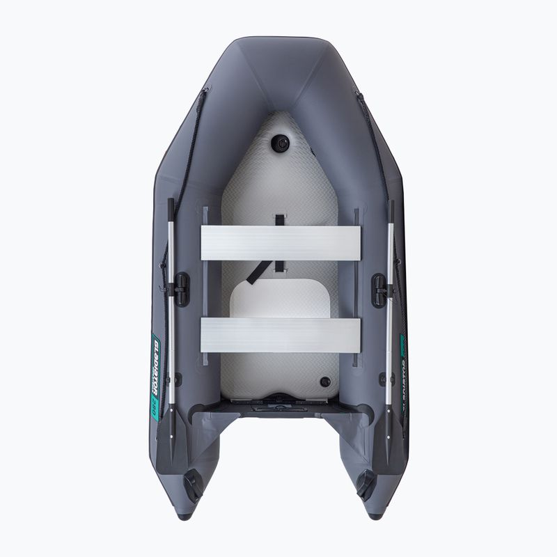 Trivietė pripučiama valtis Gladiator AK280 AD dark grey