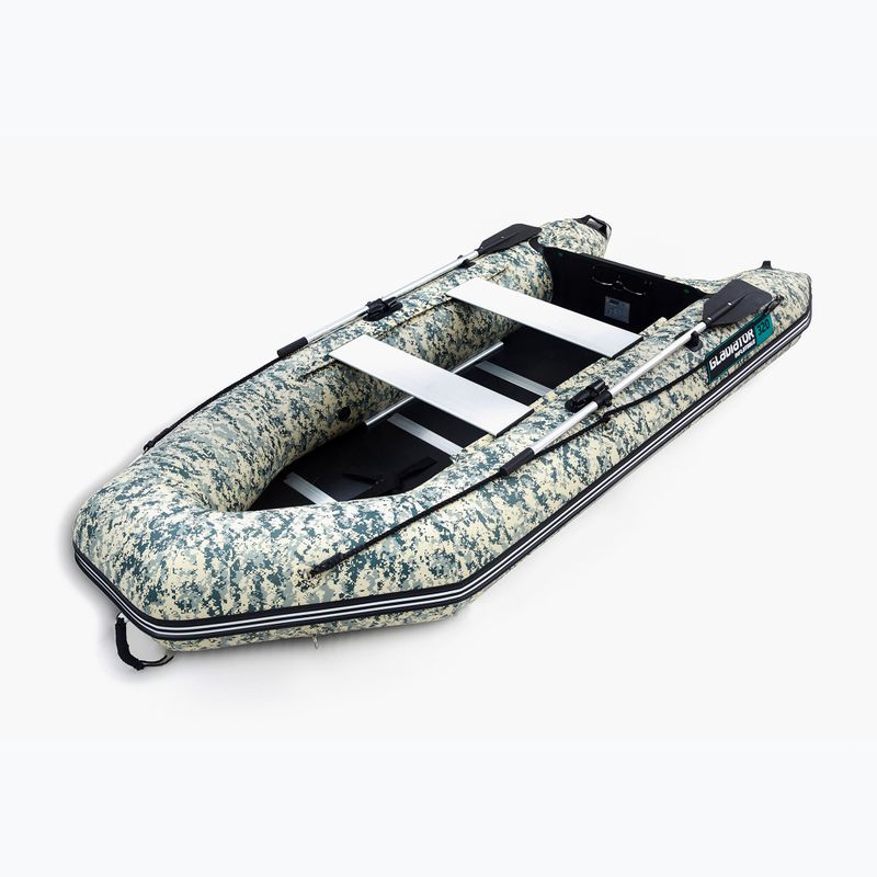 Keturvietė pripučiama valtis Gladiator AK320 camo digital 2