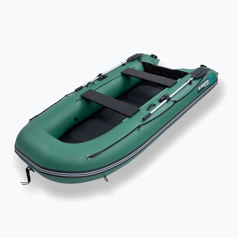 Ketruvietė pripučiama valtis Gladiator B330 AD green 3