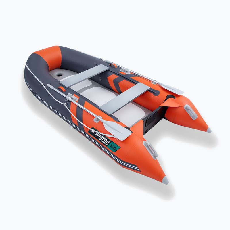 Keturių asmenų pontonas Gladiator B330 AD orange/dark gray 3