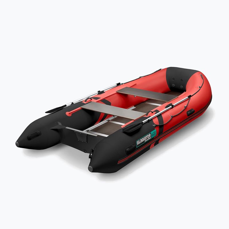 Septynvietis pontonas Gladiator B420 AL red/black 4