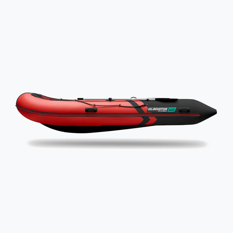 Septynvietis pontonas Gladiator B420 AL red/black 5