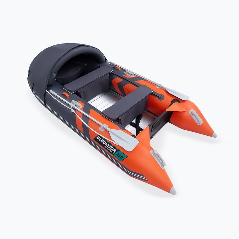 Keturių asmenų pontonas Gladiator C330 AD orange/dark gray 2