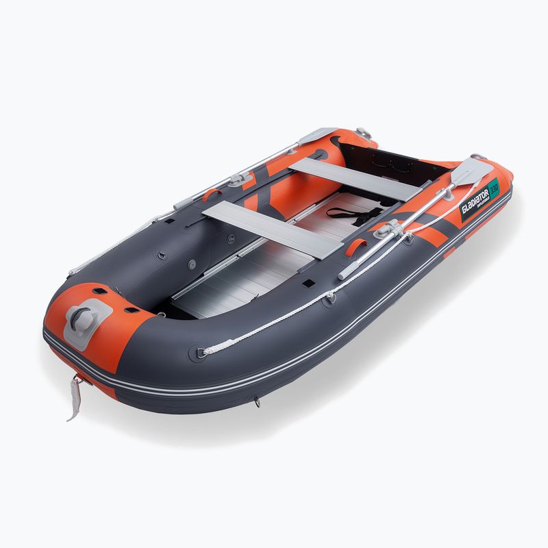 Keturių asmenų pontonas Gladiator C330 AD orange/dark gray 6