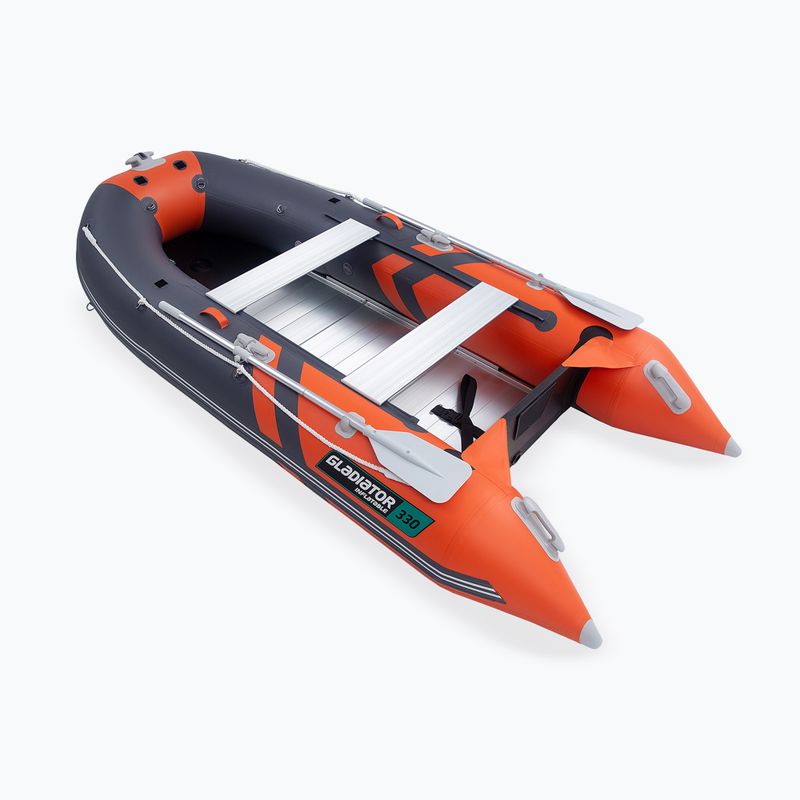 Keturių asmenų pontonas Gladiator C330 AD orange/dark gray 7