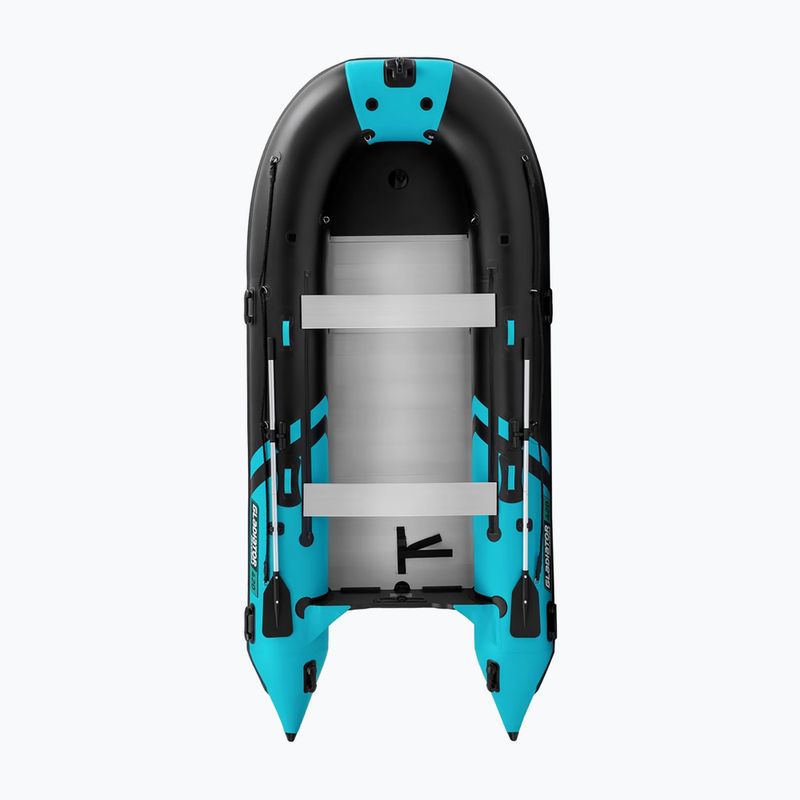 Septynvietis pontonas Gladiator C420 AL black/turquoise 2
