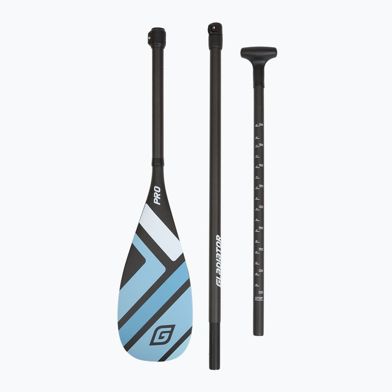 Irklas SUP 3-ų dalių Gladiator Pro Carbon 3T 3