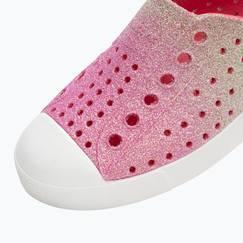 Vaikiški batai Native NA-12100112 Jefferson Bling celery dazzle bling/ shell white 10