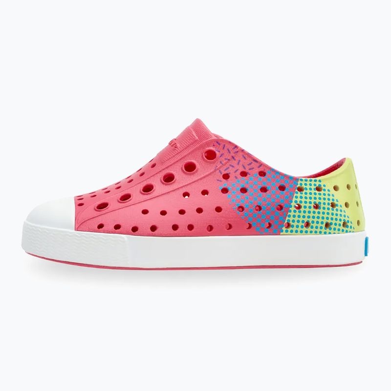 Vaikiški batai Native NA-12111502 Jefferson Block dazzle pink/shell white/celery maria starfish 9