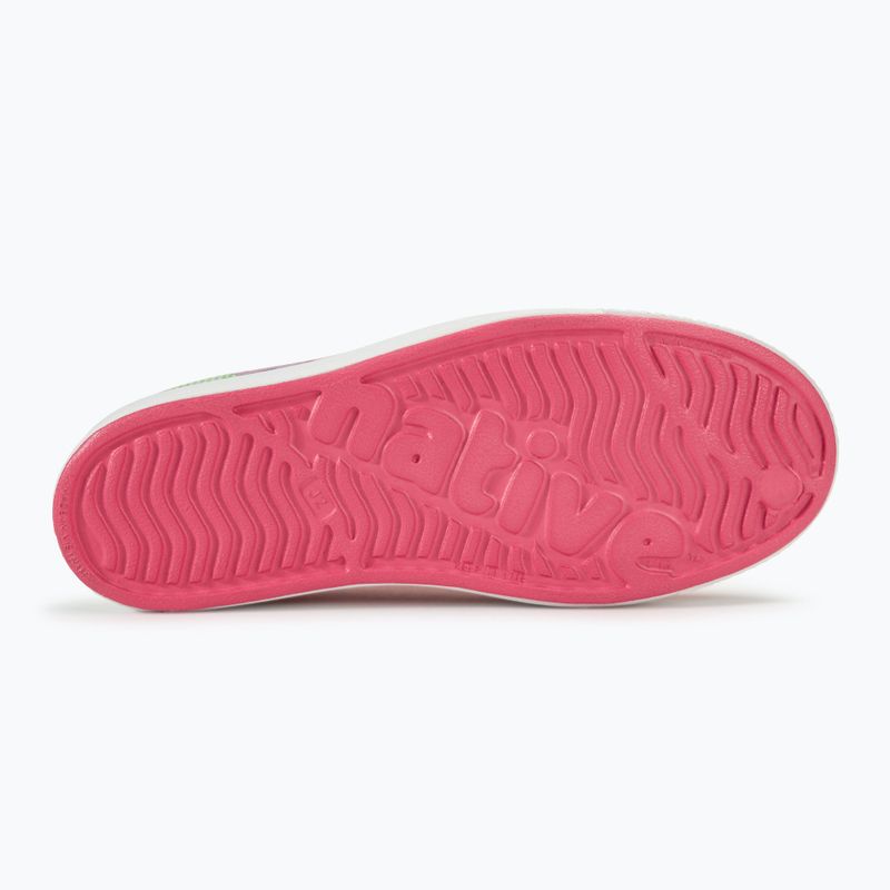 Vaikiški batai Native NA-12111502 Jefferson Block dazzle pink/shell white/celery maria starfish 4