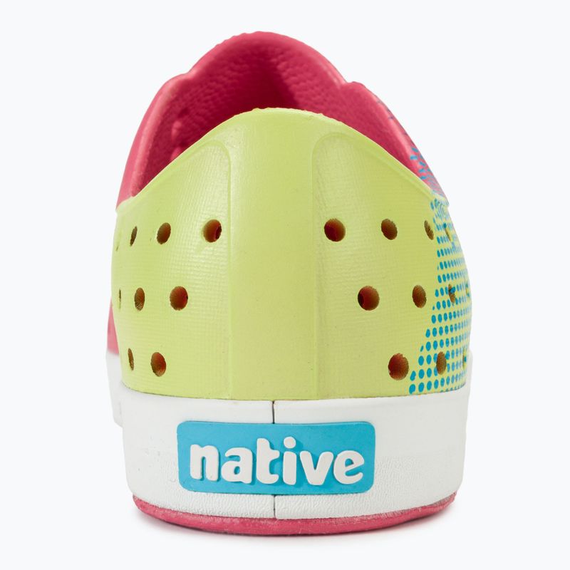 Vaikiški batai Native NA-12111502 Jefferson Block dazzle pink/shell white/celery maria starfish 6