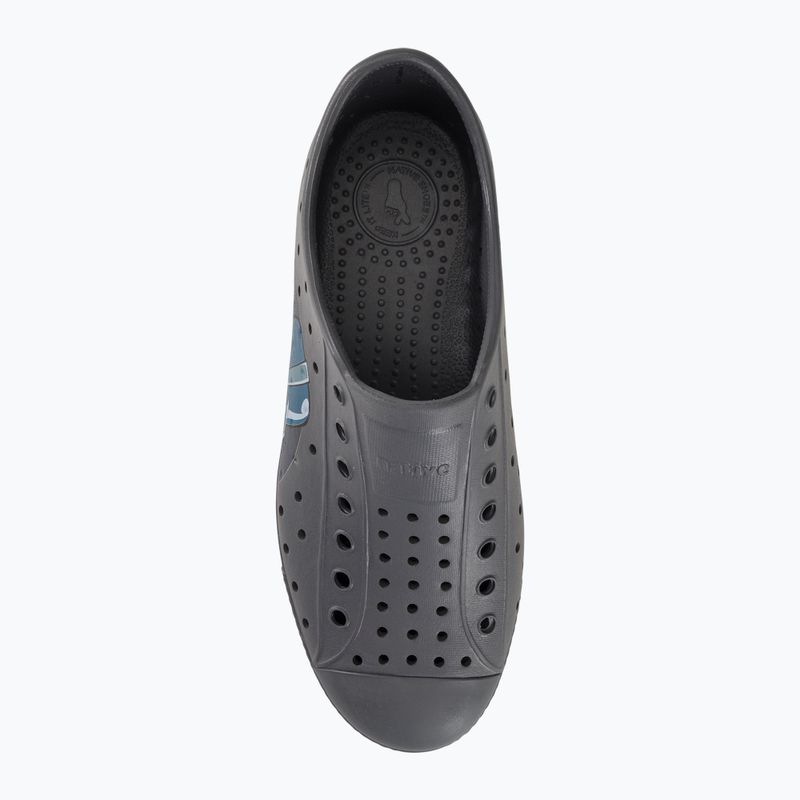 Native Jefferson Block Jr vaikiški sportiniai bateliai dublin grey/dublin grey/darth bff 6