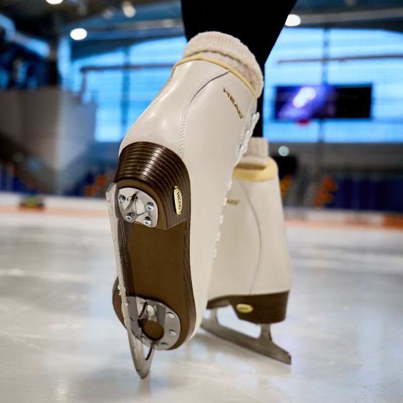 Moteriškos dailiojo čiuožimo pačiūžos HEAD F400 white 7