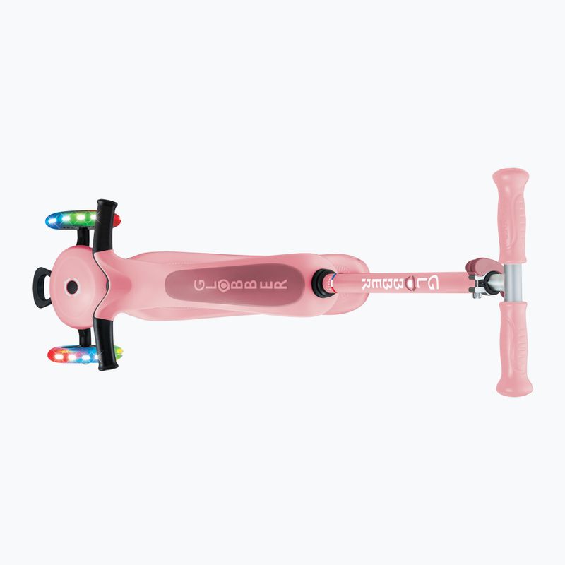 Vaikiškas triratis paspirtukas Globber Go.Up Deluxe Lights deep pink 6